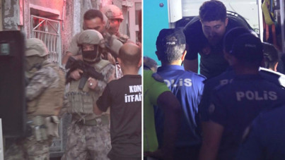 Konya'da korku dolu anlar: Boğazına bıçak dayayıp, evini yaktı