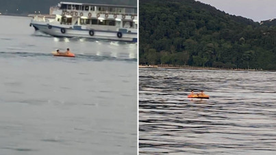 Şişme botla denize açıldılar, geri dönemediler
