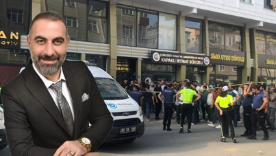 İş insanına ofisinde infaz