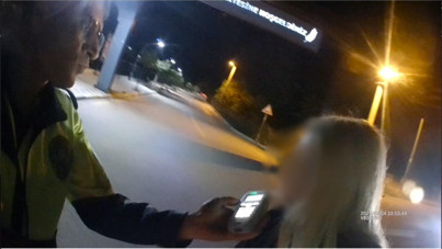 Park halinde olması da kurtarmadı: Ehliyetine el konuldu