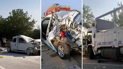 Hatay’da feci kaza: 1 ölü, 10 yaralı
