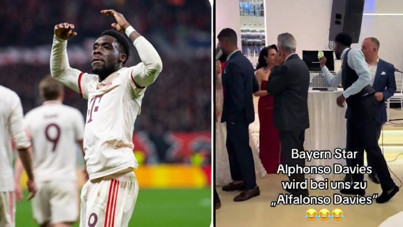 Alphonso Davies Türk düğününe katıldı: Taktığı parayı açıkladılar