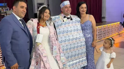 Para bu kez kuyumcuya gitmedi: Damadın yeleği her an 'moda' olabilir