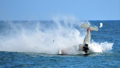 Uçak denize düştü: 6 kişi kayıp