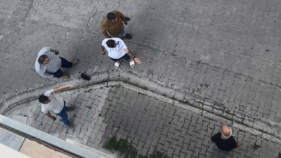 Eşi tarafından rehin alınan kadını tek hamlede kurtardı