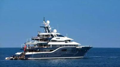 Haftalığı 45 milyon TL! Yüzen saray Fethiye'de