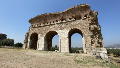 Aydın'daki Tralleis Antik Kenti ziyarete açılıyor