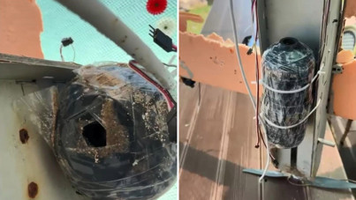 Şile'de kamikaze drone olduğu değerlendirilen düzenek bulundu