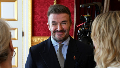 David Beckham resmen 'şövalye' oldu