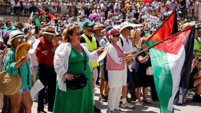 İspanya, Filistin için ayakta