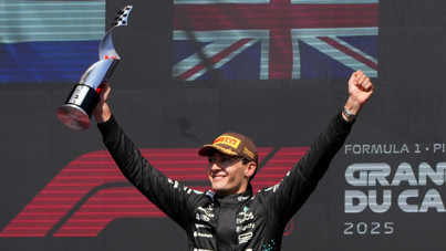 George Russell’dan Kanada’da zafer