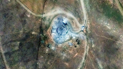 İsrail'in İran'daki yıkımı uydudan görüntülendi