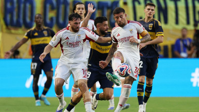 Dört gol, üç kırmızı kart: Benfica, Boca'ya pes etmedi