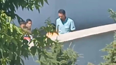 Öğrenciye okul bahçesinde tokat