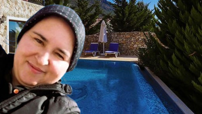 Temizliğe gittiği villada boğulup öldü
