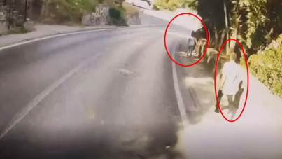 Gasp edildikten sonra otobüsle kaçtı