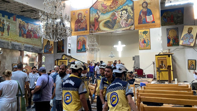 Şam’da kiliseye IŞİD saldırısı: Çok sayıda ölü var