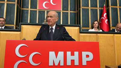 Bahçeli, 147 gün sonra MHP Grubu'nda: İşte ayaktayız, işte buradayız