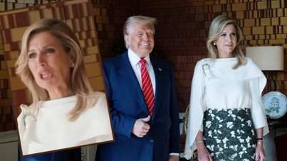 Kraliçe canlı yayında Trump'ın taklidini yaptı