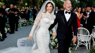 Yılın düğünü: Jeff Bezos ve Lauren Sanchez evlendi