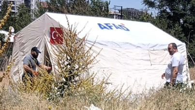 4 gündür yaşadığı çadırda ölü bulundu