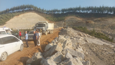 Genç işçi, gölet inşaatında can verdi