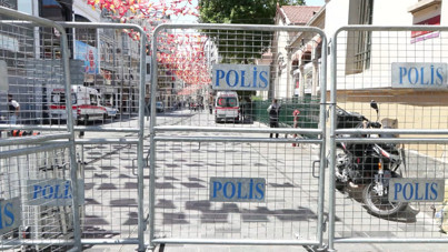 Taksim yine ablukada