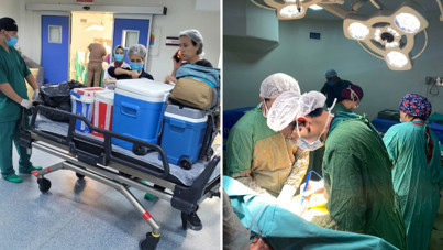 Beyin ölümü gerçekleşen hastanın organları 4 kişiye umut oldu