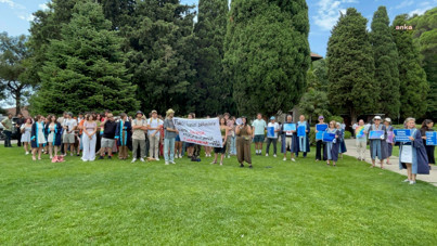 Boğaziçi'nde fakülte eylemi