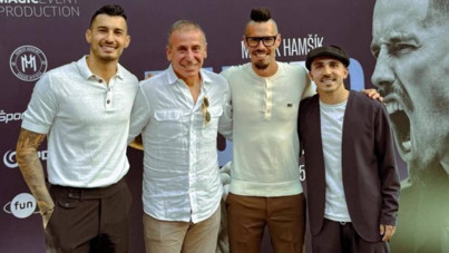 Hamsik'in jübilesine Trabzonspor damgası