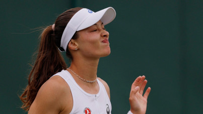Harikasın Zeynep Sönmez: Wimbledon'da tecrübesizliğe yenildi