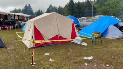 Tatil için memleketine giden polis memurundan acı haber: Çadırda ölü bulundu