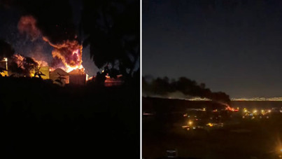 Yalova'da iki itfaye eri yaralandı