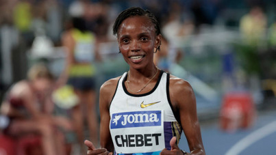 Chebet dünya rekoru kırdı: Bunu yapan ilk kadın