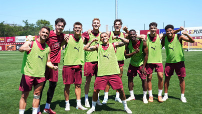 Galatasaray'da yeni sezon mesaisi tam gaz sürüyor
