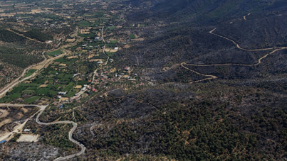 Ödemiş’te yürek burkan manzara