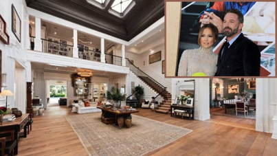 Boşandılar, başlarına bela oldu: Jennifer Lopez ve Ben Affleck lüks malikaneyi satıştan çekti