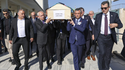 Özel ve Kılıçdaroğlu, Namık Tan'ın annesinin cenaze törenine katıldı