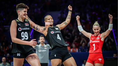 Ebrar coştu, Filenin Sultanları Hollanda'yı İstanbul'a çevirdi: Rahat galibiyet