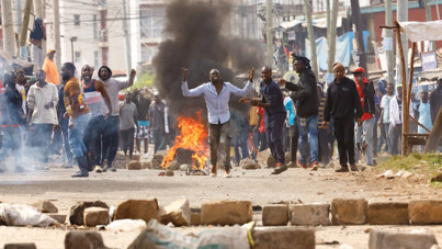 Kenya Devlet Başkanı'ndan eylemcilere sert tepki