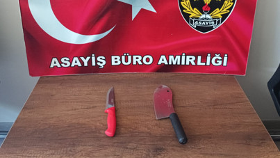 TIR sürücüsüne satır ve bıçakla saldıran 2 kişi tutuklandı
