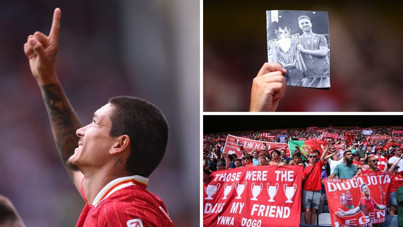 Liverpool, 'Jota'sını unutmadı: İlk maçta duygusal anlar