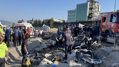 Kocaeli’de iki otomobil ve TIR çarpıştı: 5 ölü, 1 yaralı