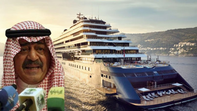 Suudi Arabistan kralının kardeşi Ege'de tatil yapıyor: Lüks yatın içi şaşkına çevirdi