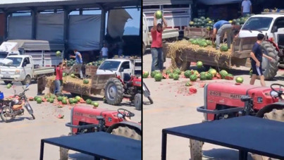 17 milyonluk öfke: Karpuzu yere atan üreticiye dev ceza geliyor