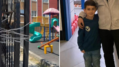 Bu nasıl önlem? Eymen’in ölümüne neden olan kapıyı iple bağladılar!