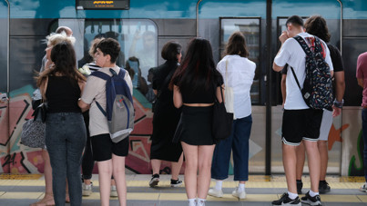 Marmaray seferleri eylemler nedeniyle aksadı