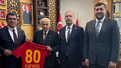 Süper Lig ekibinden tam kadro Devlet Bahçeli ziyareti