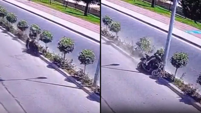 Tek teker üzerinde korkunç son