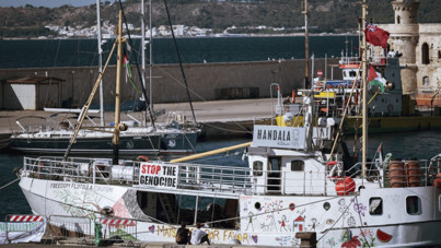Protez, umut ve direniş yüklü: Gazze'ye gidecek Handala yola çıkıyor